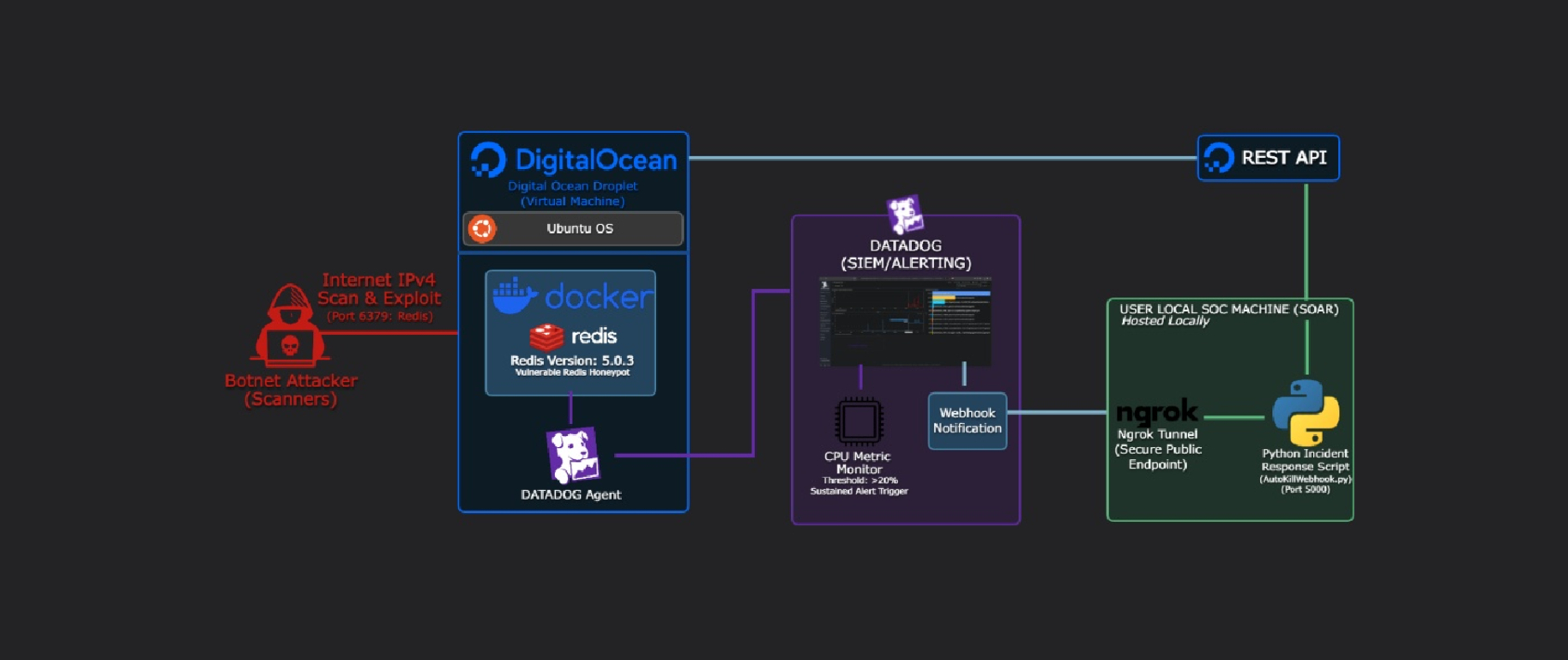 Cryptojacking Defense Project Visualization